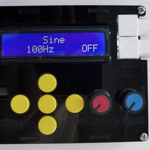 Electrical Testers Upgraded 1HZ-65534Hz Low Frequency DDS Signal Generator Counter Sine Square Triangle Sawtooth Wave