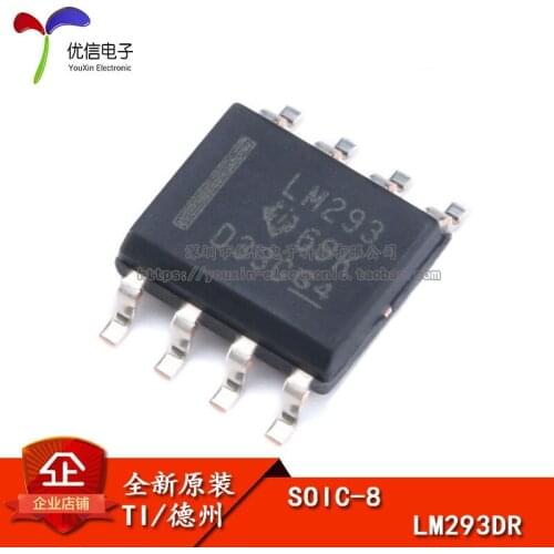 Genuine original patch LM293DR SOIC-8 Dual differential voltage comparator circuit