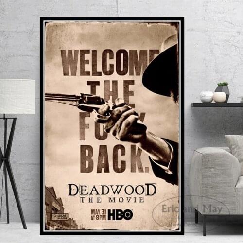 Posters And Prints Canvas Painting Deadwood Movie Daniel Minahan Wall Pictures For Living Room Decorative Home Decor Affiche