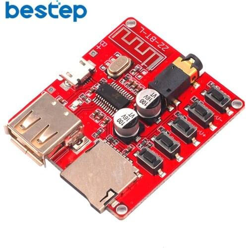 MP3 Bluetooth Decoder Board Lossless Car Speaker Audio Amplifier Board Modified Bluetooth 4.1 Circuit Stereo Receiver Module 5V