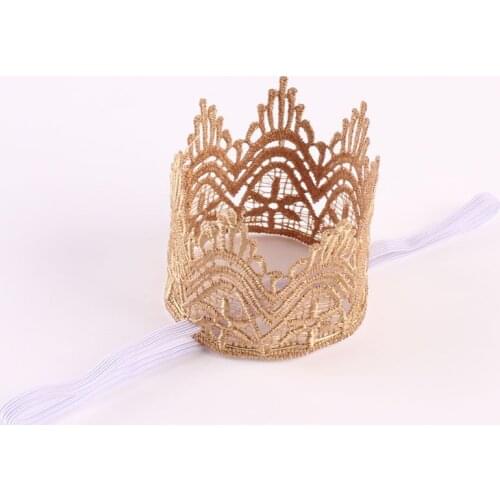 2016 new bewborn infant crown headband newborn Baby DIY jewelry elastic headbands children girls hair accessories
