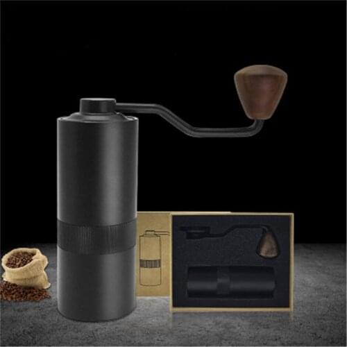 Manual Coffee grinder 15g Coffee milling machine Adjustable Aluminum Coffee mill Mini Portable Hand-cranked Coffee bean grinder