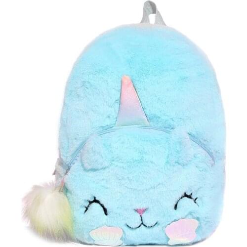 Backpack Travel Crossbody Bags for Girls Bags Plush Toys for Children Student Kid Birthday Party Gift Animal Backpack School New