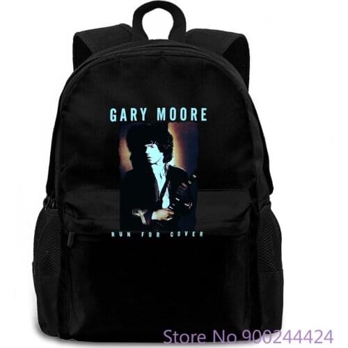 Gary Moore Runer for Cover Black er Pop Cartoon women men backpack laptop travel school adult student