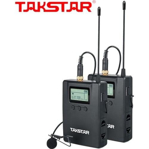 Takstar SGC-200W wireless camera recording microphone for news interview,video recording, suitable for camera/DSLR/cell phone