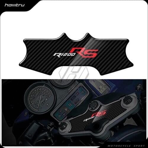 3D Carbon-look Upper Triple Yoke Defender Case for BMW Motorrad R1200RS 2001-2005