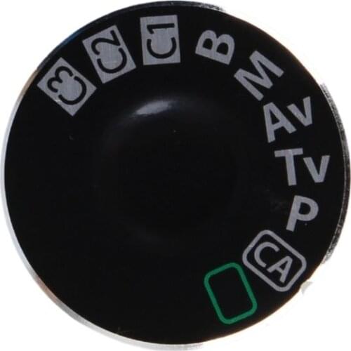 Camera Top Mode Dial Cover Lid Cap Function Mode Dial Signage Interface Cover Button Replacement for Canon EOS 5D Mark II Camera
