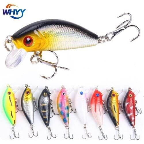 Minnow Fishing Lure Jig Bait Fishing Lure Artificial Bait Crankbait Wobbler Hard Bait Bass Perch carp Fishing Tackle SwimBait