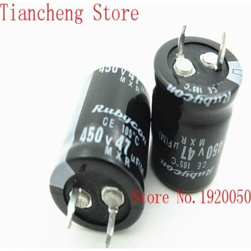 Hard feet capacit 450v47uf 47uf450v volume: 22x25