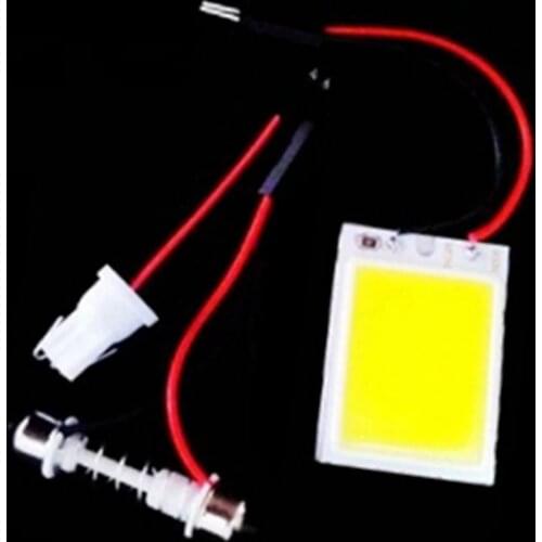2pcs T10 W5W C5W C10W Festoon(31mm 36mm 39mm 42mm) 2 Adapters COB LED auto Panel lamp reading Lights interior map light 12V
