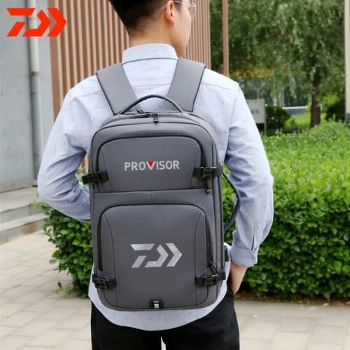 2021 Foldable Waterproof Daiwa Fishing Backpack Outdoor Travel Folding Lightweight Fishing Bag Sport Hiking Gym Camping Trekking