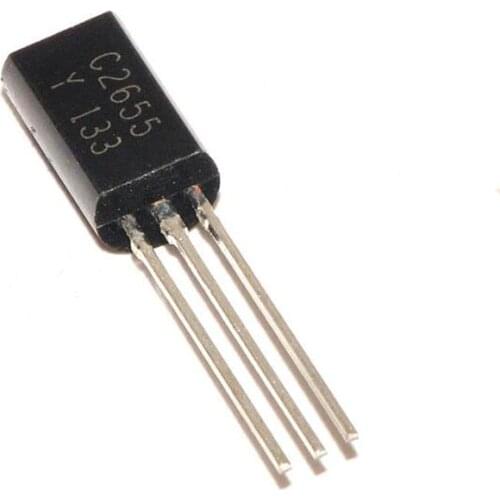 50PCS/Lot Original New C2655 2SC2655 2SC2655-Y TO-92L Triode Wholesale Electronic