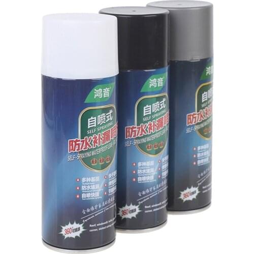 500ML Leak Seal Repair Waterproof Spray Leak Seal Repair Gutter Roof Spray