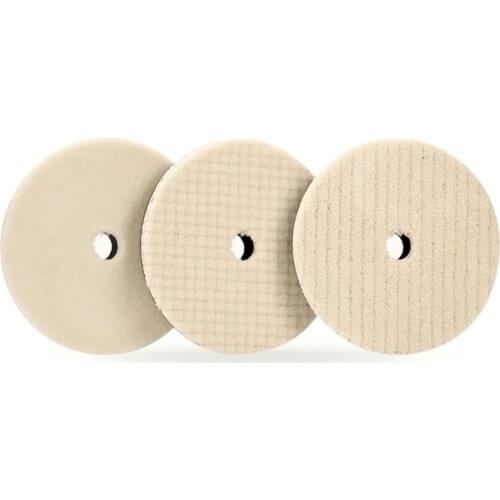 Free shipping 3/5/6/7 Inch Lambs Woolen Polishing Pad For Car Polisher Detail Mirror Finish Polish50/80/100/125/150/180 mm New