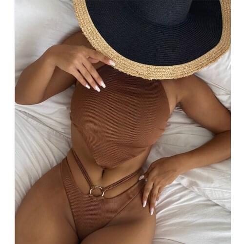 Push Up Bikini Swimwear Women 2021 Swimsuits Bathing Suit Biquini Feminino Swimming Suit for Women Maillot De Bain Femme