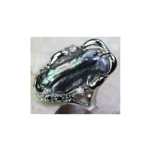 BW Black Pearl Charming Ring shipping free
