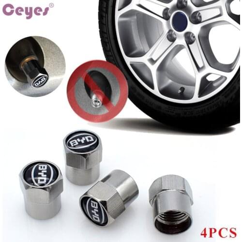 Ceyes Excellent Car Emblems Car Styling Case For Byd I3 S7 G3 F3 S6 F0 E5 Car-Styling Auto Accessories Badge Stickers 4pcs/lot