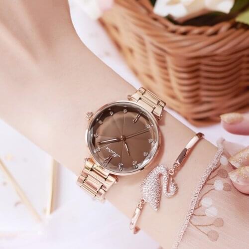 MEIBIN New Rose Gold Women Watch Business Quartz Watch Ladies Top Brand Luxury Female Wrist Watch Girl Clock Relogio Feminin