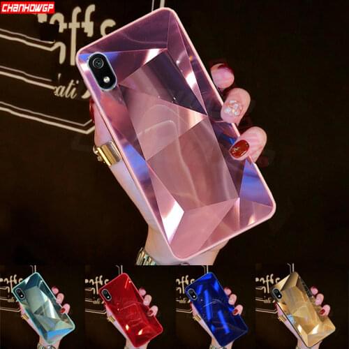 For Honor 8S Prime Case Diamond Glitter Mirror Soft Phone Cover on For Huawei Honor 8S 2020 KSE-LX9 Honor8S 8 S Back 5.71'' Case