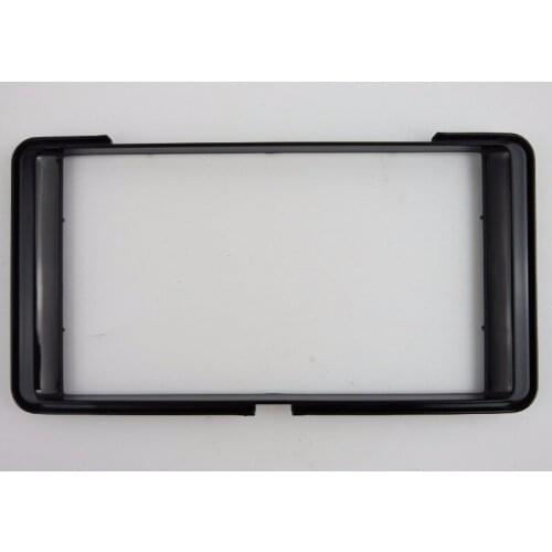 Double Din Car Radio Fascia For MITSUBISHI XPANDER 2017+ Dash Kit DVD Stereo CD Panel Trim Facia Plate Console Install Kit Frame