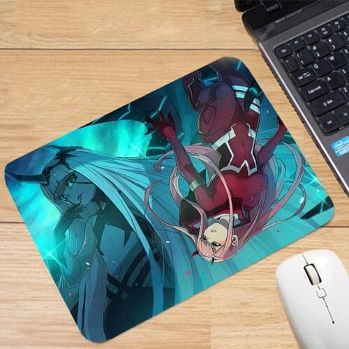 Keyboard Gaming Desk Mat Mausepad Kawaii Mouse Pad Gamer Computer Accessories Cheap Mouse Pad Small Mouse Pad Cute Zero Two Pads