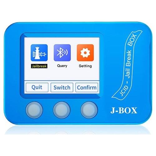 JC J-BOX Jail Break Box Programmer For Iphone 6 To X For Ipad 5 To 12.9 Wi-fi And Bluetooth Address Retrieve