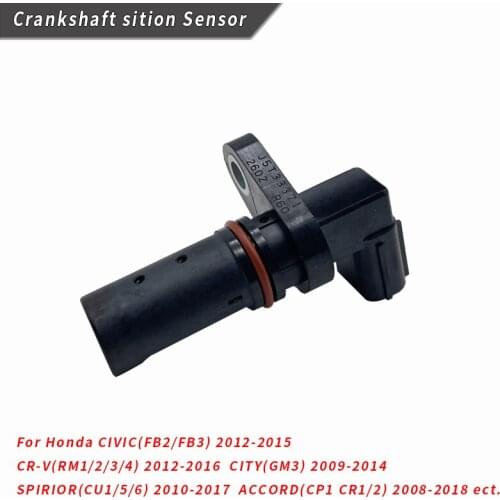 Crankshaft sition Sensor For Honda CIVIC(FB2/FB3) CR-V(RM1/2/3/4) CITY(GM3) SPIRIOR(CU1/5/6) ACCORD(CP1 CR1/2) 37500-R60-U01
