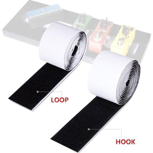 Guitar Pedalboard Pedal Mounting Tape Length 2M Width 5CM LOOP+HOOK guitar accessories for electric guitar