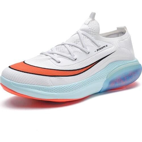 Mens Sneakers 2021 New Air Cushion Sports Shoe Damping Training Shoes For Men Running Shoe Breathable Mesh Footwear zapatillas