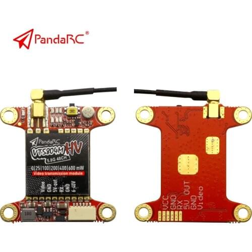 PandaRC VT5804M V2 VT5804 HV FPV Video Transmitter 5.8G 48CH 25/100/200/400/600mW Switchable OSD Adjustable SMA MMCX VTX