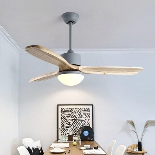 220V Ceiling Fans With Lights For Living Room Remote Ceiling Fan Lamp Nordic Ventilateur Cooling Fan Light