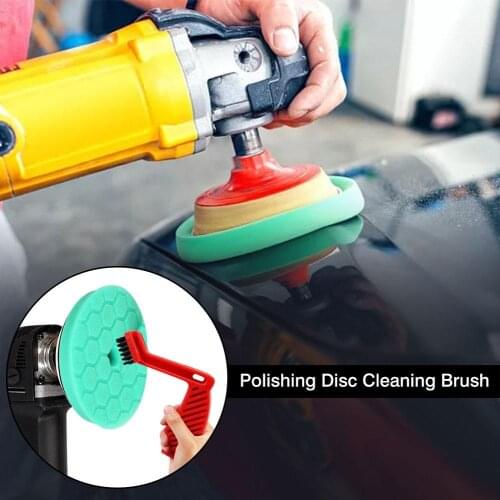 Polishing Cleaning Brush Conditioning Brush with Plastic Handle