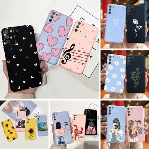 Poco M3 Silicone Phone Case For Xiaomi Poco M3 Cases Sunflower Printed Soft TPU Back Cover Funda For Xiaomi Poco M 3 M3 PocoM3
