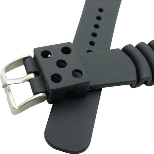 18mm 20mm 22mm Silicone Watchband for Seiko Prospex Ananta Diver/Scuba SRPA21J1 SBBN007 Tuna Sport Men Rubber Watch Band Strap