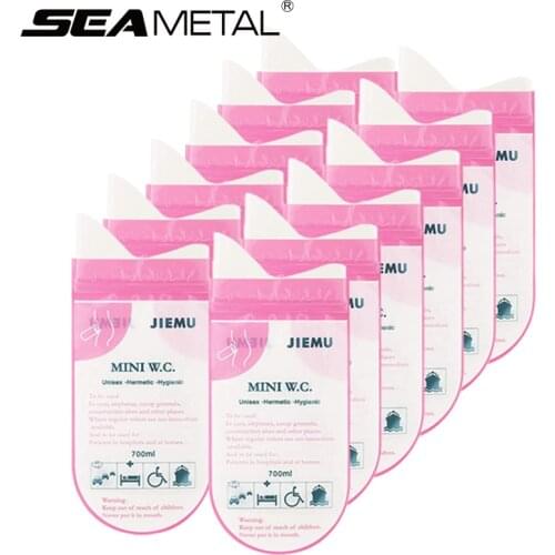 Outdoor Emergency Urinate Bags 700ml Easy Take Piss Bag Travel Handheld Mini Mobile Toilet For Baby/women/men Vomit Bag Pee Tool