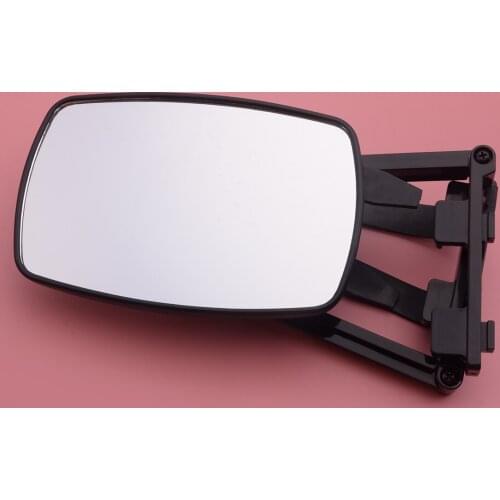 CITALL Universal Clip-On Adjustable Extension Towing Rearview Mirror Trailer Tractor RV Safe Hauling