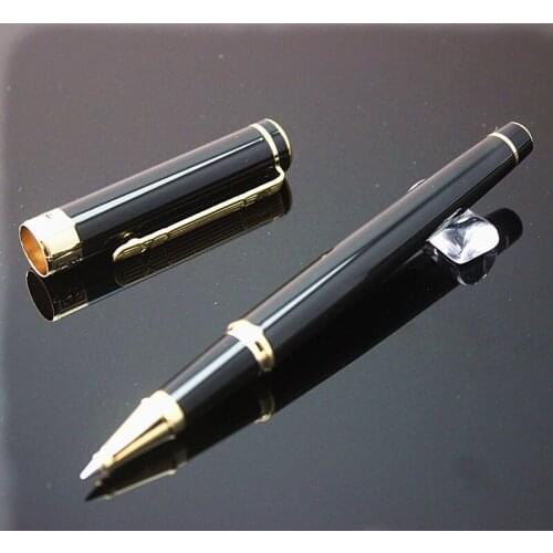 High quality Picasso 902 brand black roller ball pen with Gold Clip school office stationery Luxury writing gel pens gift