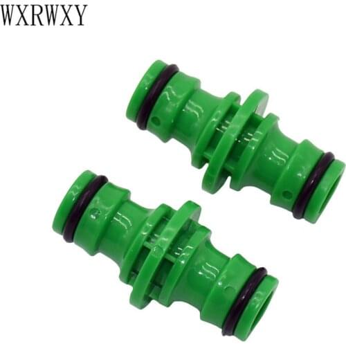 Wxrwxy garden hose 2 way quick connector adapter quick fitting adapter 5/8 "patch way irrigation connector 60pcs