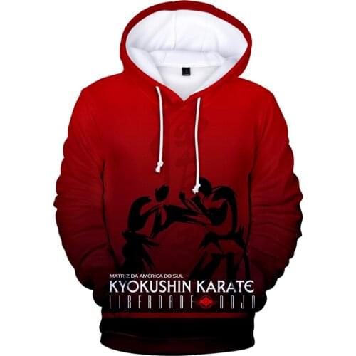 Funny Classic Kyokushin Karate 3D Hoodies Sweatshirts Men/Women Teenage Long Sleeve Hoodie Fashion Casual Sweatshirts Pullovers