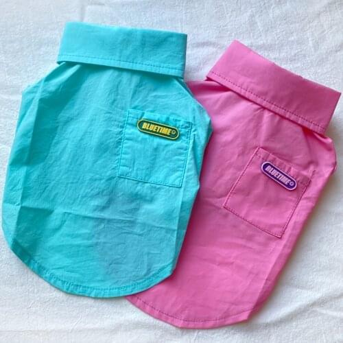 Pet Dog Clothes Summer Cat Dog Shirt Outfits Puppy Small Dog Costumes Garment Yorkshire maltese Pomeranian Poodle Pet Clothing S