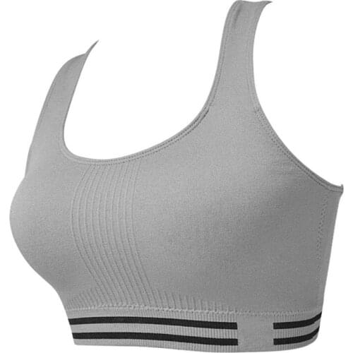 Women Breathable Sports Bra,Absorb Sweat Shockproof Padded Sports Bra Top Athletic Gym Running Yoga Sports Tops