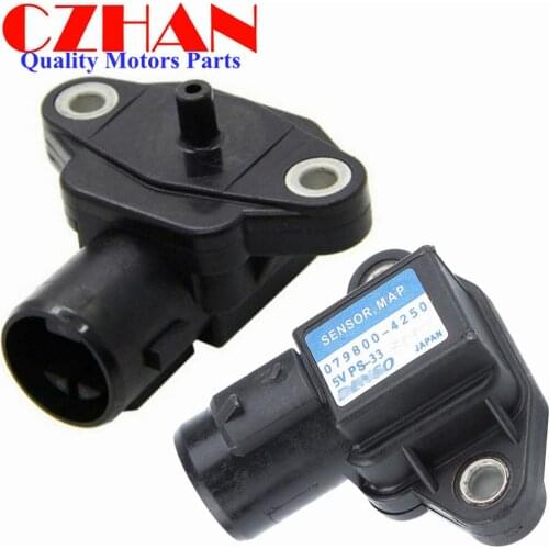 079800-4250 Map Sensor for Honda Acura B, D, H, & F Series s2000, civic prelude Manifold air pressure sender