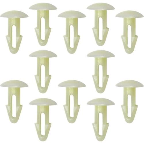 10Pcs Nylon Door Seal Clip Retainer 000-987-10-15 For Mercedes Benz R107 W108 W114 W115 W116 W123 W126