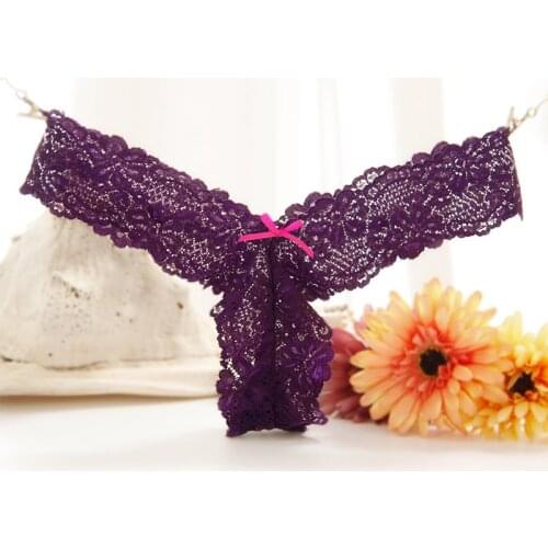 2017 S-XL Newest Women G String Sexy Underwear Lace Briefs Panties Transparent Super Thin Hollow Thongs Plus Siz 1pcs/lot dzk03