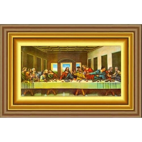 Diamond Embroidery Diy Diamond Painting Cross Stitch Kits Diamond Mosaic The The Last Supper Full Square Diamond Embroider RS092