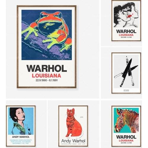 Andy Warhol Art Exhibition Télécharger Poster Print