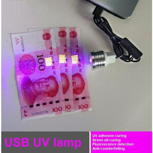 USB LED UV curing lamp,UV lamp no shadow glue plate lamp Nail Dryer LED UV Adhesive Light Green Oil Purple Manicure lamp