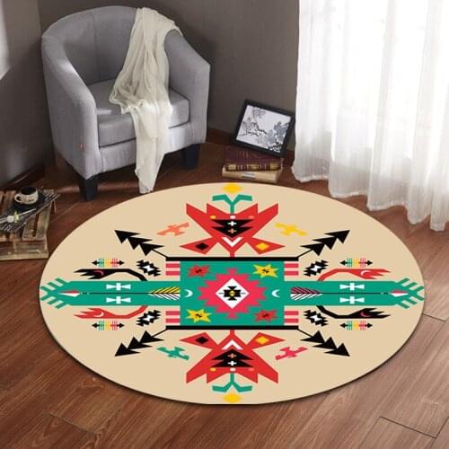 Bathroom Non-slip Mat/Rug High Quality Acrylic Fibres Round Carpets For Living Room Floor Mat Bedroom Cartoon Decor Carpet Rugs