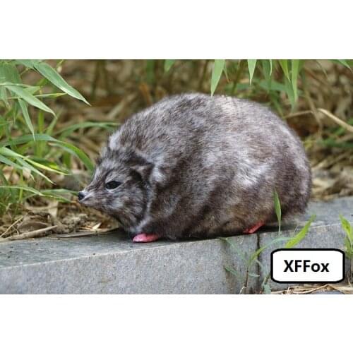 New simulation Hedgehog model polyethylene&furs natural colour Hedgehog doll gift about 18x10x10cm xf2641