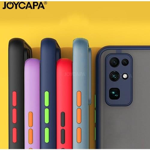 Shockproof Matte Case For Samsung Galaxy S20 S21 Ultra S8 S9 S10 Plus S10E S20FE A51 A71 A21S M51 A52 A72 A32 5G Back Cover Case
